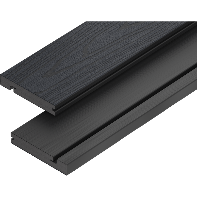 Mexen Terrio Premium 3D deska schodowa kompozytowa 300 x 13,8 x 2,3 cm, slate grey - C2006-300-15