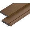 Mexen Terrio Premium 3D deska schodowa kompozytowa 300 x 13,8 x 2,3 cm, teak - C2006-300-16