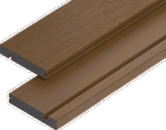 Mexen Terrio Premium 3D deska schodowa kompozytowa 300 x 13,8 x 2,3 cm, teak - C2006-300-16