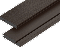Mexen Terrio Premium 3D deska schodowa kompozytowa 300 x 13,8 x 2,3 cm, walnut - C2006-300-17