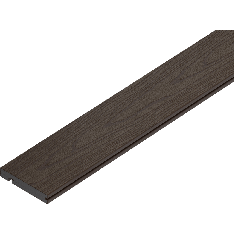 Mexen Terrio Premium 3D deska schodowa kompozytowa 300 x 13,8 x 2,3 cm, walnut - C2006-300-17