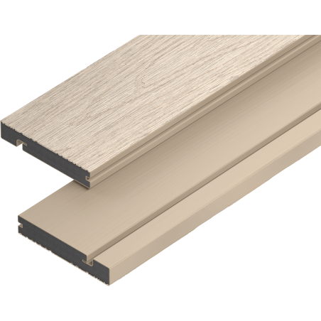 Mexen Terrio Premium 3D deska schodowa kompozytowa 300 x 13,8 x 2,3 cm, sand - C2006-300-19