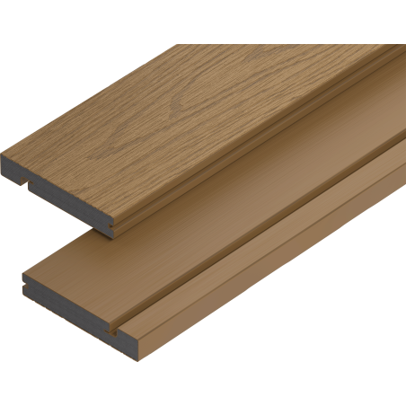 Mexen Terrio Premium 3D deska schodowa kompozytowa 300 x 13,8 x 2,3 cm, oak - C2006-300-21