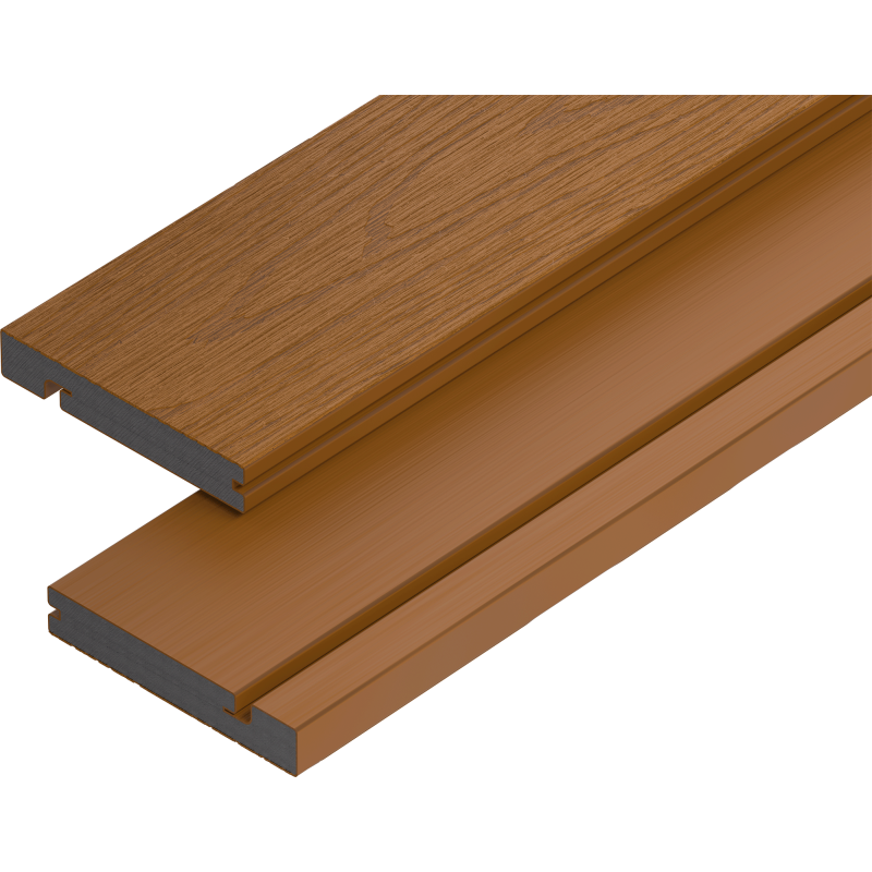 Mexen Terrio Premium 3D deska schodowa kompozytowa 300 x 13,8 x 2,3 cm, orange red - C2006-300-24