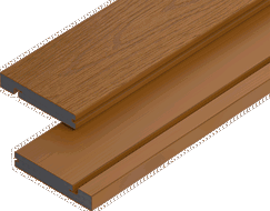 Mexen Terrio Premium 3D deska schodowa kompozytowa 300 x 13,8 x 2,3 cm, orange red - C2006-300-24