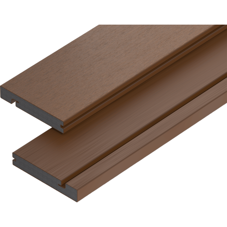 Mexen Terrio Premium deska schodowa kompozytowa 300 x 13,8 x 2,3 cm, coffee - C2007-300-04