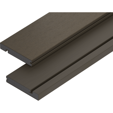 Mexen Terrio Premium deska schodowa kompozytowa 300 x 13,8 x 2,3 cm, dark brown - C2007-300-06
