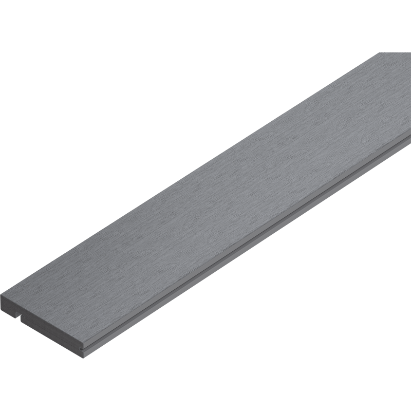 Mexen Terrio Premium deska schodowa kompozytowa 300 x 13,8 x 2,3 cm, light grey - C2007-300-08