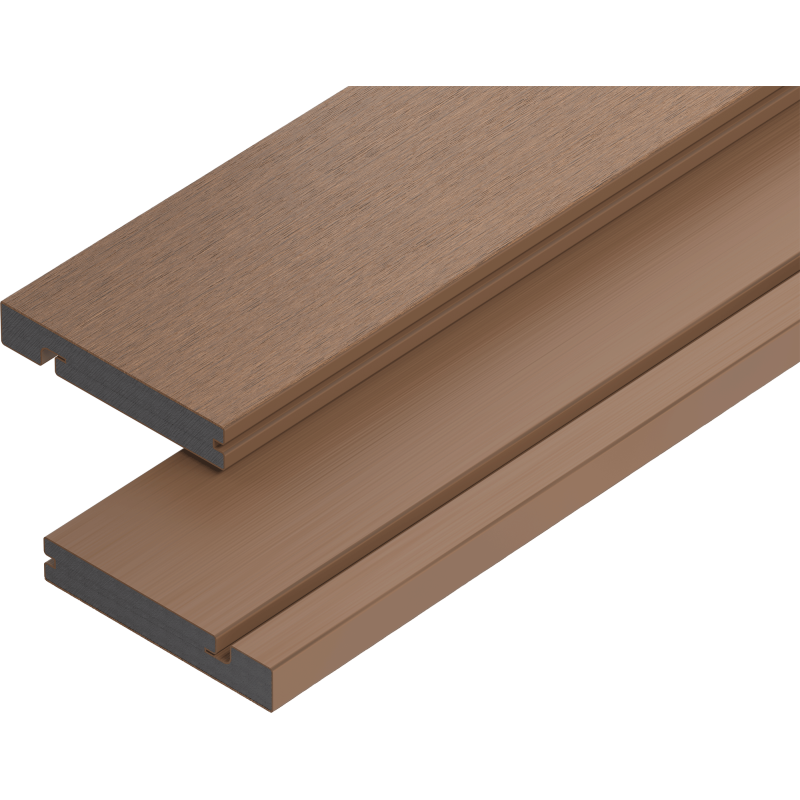 Mexen Terrio Premium deska schodowa kompozytowa 300 x 13,8 x 2,3 cm, teak ht - C2007-300-11