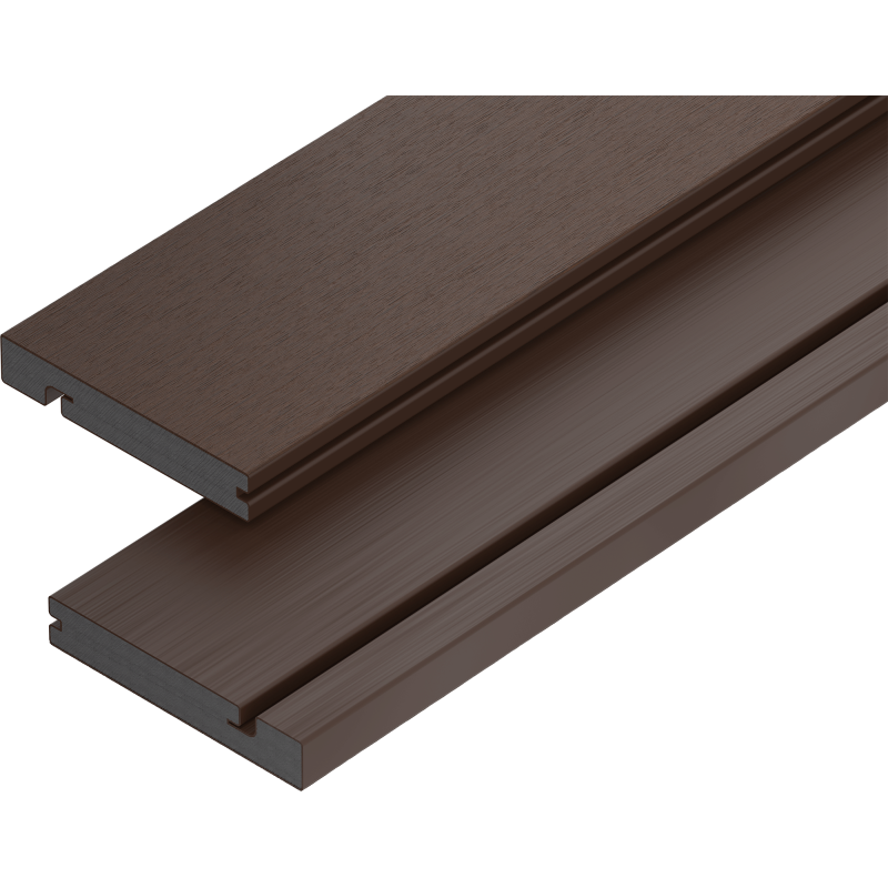 Mexen Terrio Premium deska schodowa kompozytowa 300 x 13,8 x 2,3 cm, redwood - C2007-300-13