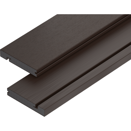 Mexen Terrio Premium deska schodowa kompozytowa 300 x 13,8 x 2,3 cm, walnut - C2007-300-17