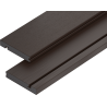 Mexen Terrio Premium deska schodowa kompozytowa 300 x 13,8 x 2,3 cm, walnut - C2007-300-17
