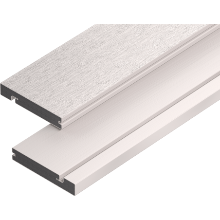 Mexen Terrio Premium deska schodowa kompozytowa 300 x 13,8 x 2,3 cm, white - C2007-300-18