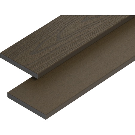 Mexen Terrio Premium deska wykończeniowa kompozytowa 300 x 13,8 x 1,5 cm, dark brown - C2008-300-06