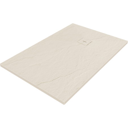 Mexen Lito brodzik kompozytowy prostokątny 110 x 90 cm, beżowy - 48R699011