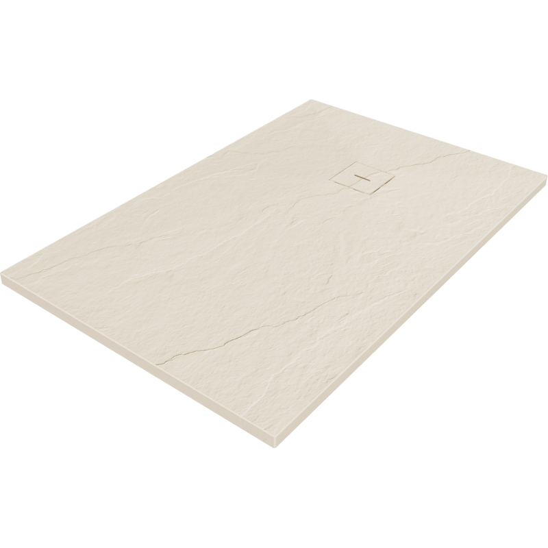 Mexen Lito brodzik kompozytowy prostokątny 120 x 90 cm, beżowy - 48R699012