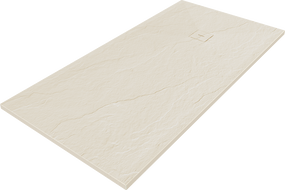 Mexen Lito brodzik kompozytowy prostokątny 160 x 80 cm, beżowy - 48R698016