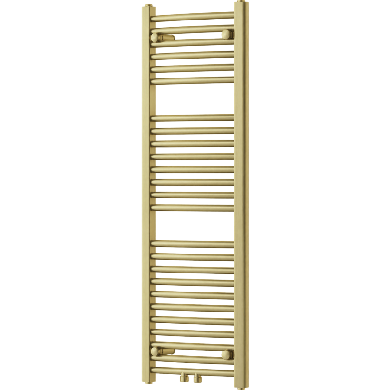 Mexen Ares grzejnik łazienkowy 1200 x 400 mm, 349 W, złoty szczotkowany - W102-1200-400-00-55