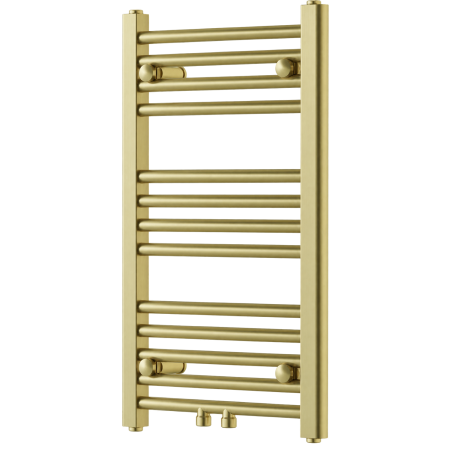 Mexen Ares grzejnik łazienkowy 700 x 400 mm, 189 W, złoty szczotkowany - W102-0700-400-00-55