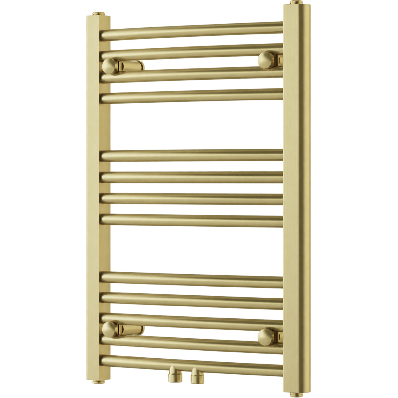 Mexen Ares grzejnik łazienkowy 700 x 500 mm, 226 W, złoty szczotkowany - W102-0700-500-00-55