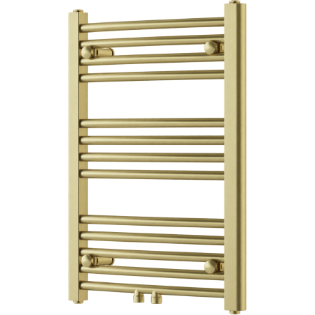 Mexen Ares grzejnik łazienkowy 700 x 500 mm, 226 W, złoty szczotkowany - W102-0700-500-00-55