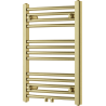 Mexen Ares grzejnik łazienkowy 700 x 500 mm, 226 W, złoty szczotkowany - W102-0700-500-00-55