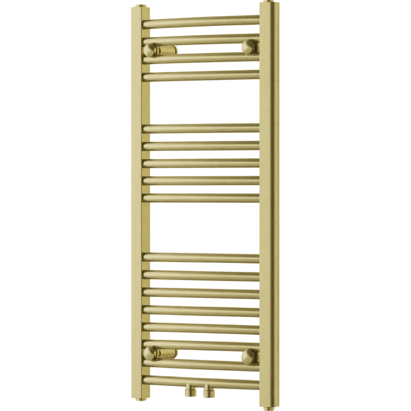 Mexen Ares grzejnik łazienkowy 900 x 400 mm, 246 W, złoty szczotkowany - W102-0900-400-00-55
