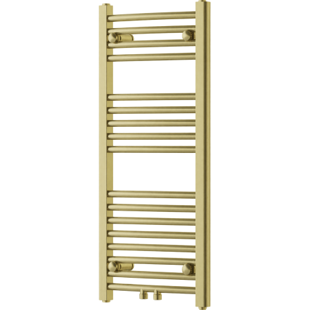 Mexen Ares grzejnik łazienkowy 900 x 400 mm, 246 W, złoty szczotkowany - W102-0900-400-00-55