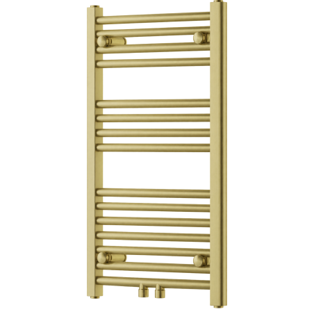 Mexen Ares grzejnik łazienkowy 900 x 500 mm, 294 W, złoty szczotkowany - W102-0900-500-00-55