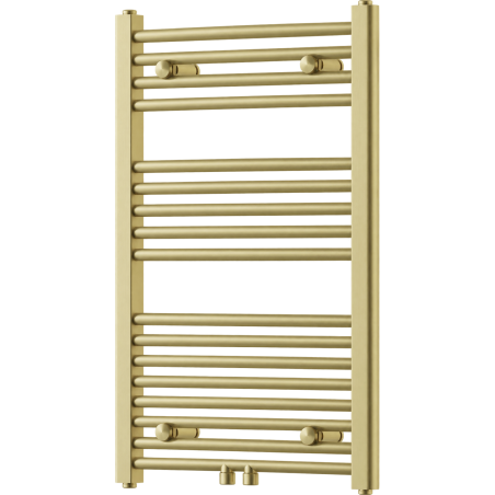 Mexen Ares grzejnik łazienkowy 900 x 600 mm, 342 W, złoty szczotkowany - W102-0900-600-00-55
