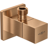 Mexen S zawór kątowy do baterii 1/2"x3/8", miedź szczotkowana - 79971-65
