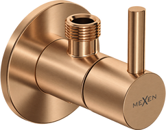 Mexen R2 zawór kątowy do baterii 1/2"x3/8", miedź szczotkowana - 79972-65