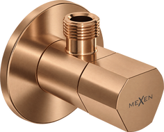 Mexen T zawór kątowy do baterii 1/2"x3/8", miedź szczotkowana - 79973-65