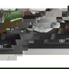 Mexen Tomas fregadero de granito de 2 compartimentos con grifo de cocina Duero, negro moteado - 6516-76-671600-00