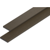 Mexen Uni Premium listwa maskująca dekoracyjna kompozytowa 300 x 7 x 1 cm, dark brown - C9222-300-06