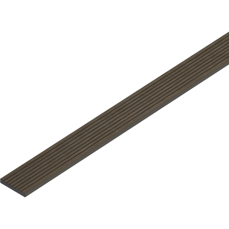 Mexen Uni Premium listwa maskująca dekoracyjna kompozytowa 300 x 7 x 1 cm, dark brown - C9222-300-06