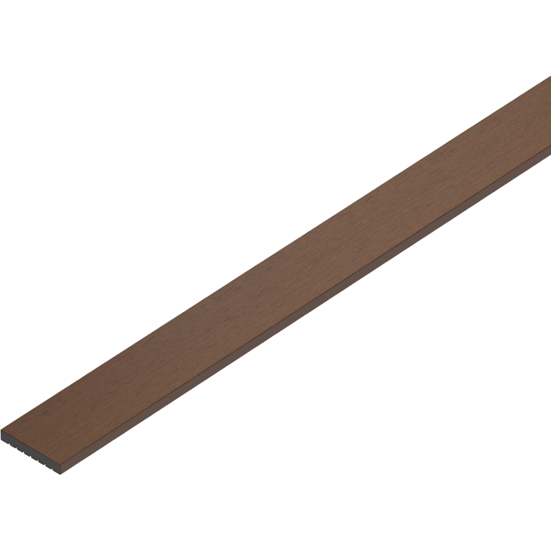 Mexen Uni Premium listwa maskująca dekoracyjna kompozytowa 300 x 7 x 1 cm, ipe - C9222-300-07