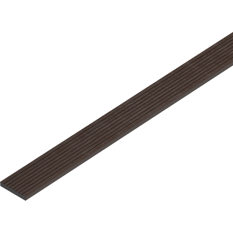 Mexen Uni Premium listwa maskująca dekoracyjna kompozytowa 300 x 7 x 1 cm, light walnut - C9222-300-09