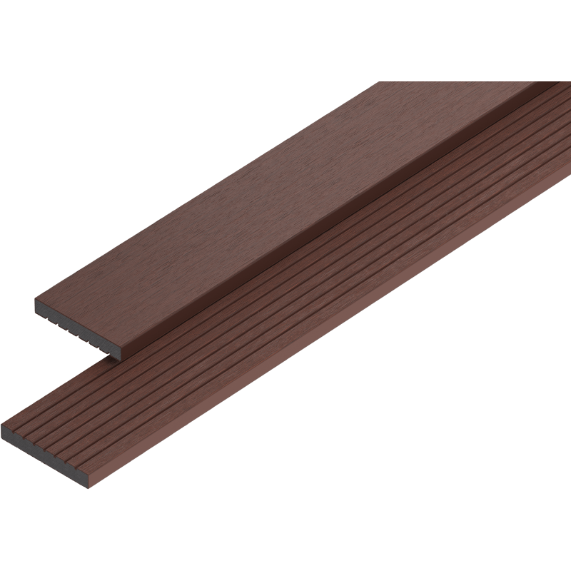 Mexen Uni Premium listwa maskująca dekoracyjna kompozytowa 300 x 7 x 1 cm, red - C9222-300-12