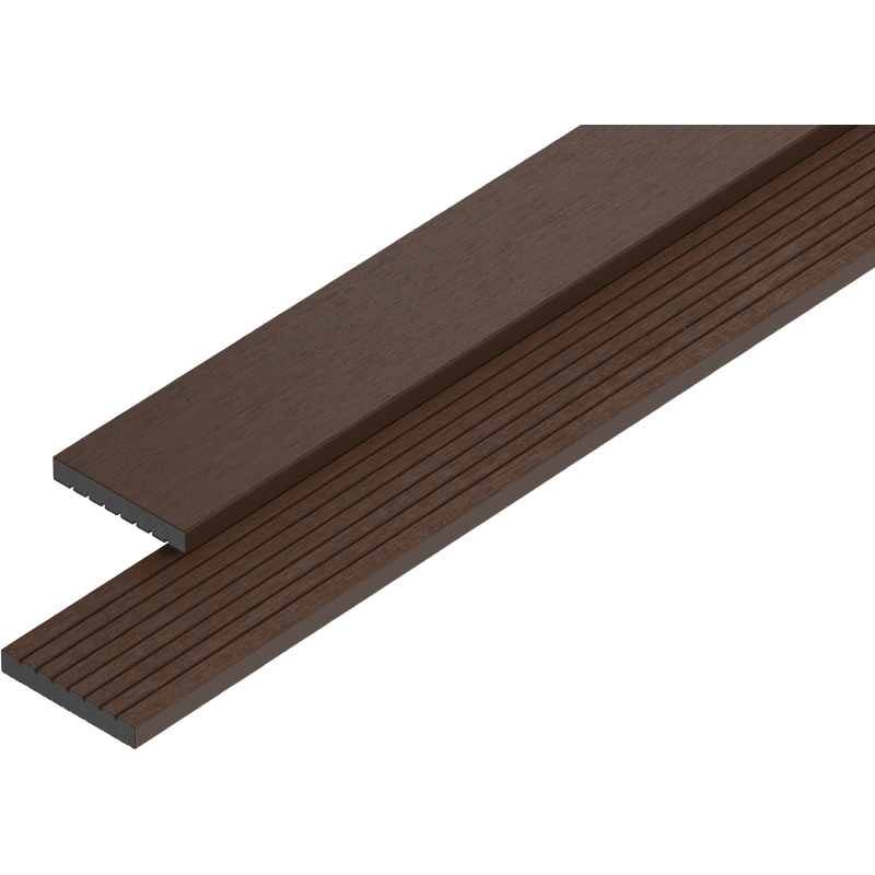 Mexen Uni Premium listwa maskująca dekoracyjna kompozytowa 300 x 7 x 1 cm, redwood - C9222-300-13