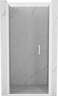 Mexen Exo-F drzwi prysznicowe składane 100 cm, transparent, białe - 816-100-000-20-00
