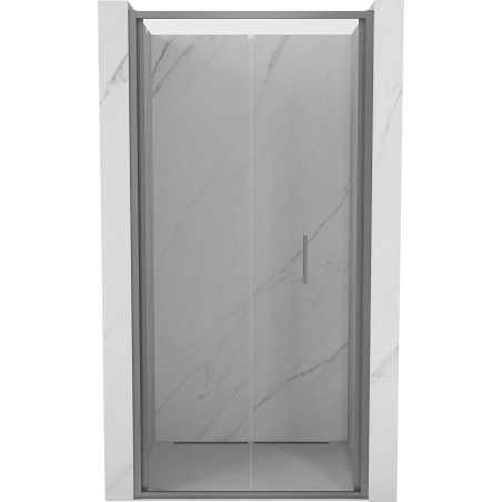 Mexen Exo-F drzwi prysznicowe składane 80 cm, transparent, gun metal - 816-080-000-95-00