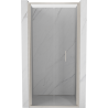 Mexen Exo-F drzwi prysznicowe składane 85 cm, transparent, nikiel szczotkowany - 816-085-000-97-00