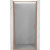 Mexen Exo-B drzwi prysznicowe uchylne 50 cm, transparent, miedź szczotkowana - 817-050-000-65-00