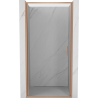 Mexen Exo-B drzwi prysznicowe uchylne 75 cm, transparent, miedź szczotkowana - 817-075-000-65-00