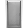 Mexen Exo-B drzwi prysznicowe uchylne 100 cm, transparent, gun gray szczotkowany - 817-100-000-66-00