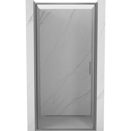 Mexen Exo-B drzwi prysznicowe uchylne 95 cm, transparent, gun metal - 817-095-000-95-00