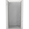 Mexen Exo-B drzwi prysznicowe uchylne 85 cm, transparent, nikiel szczotkowany - 817-085-000-97-00