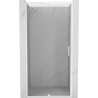 Mexen Exo-R drzwi prysznicowe uchylne 120 cm, transparent, białe - 819-120-000-20-00