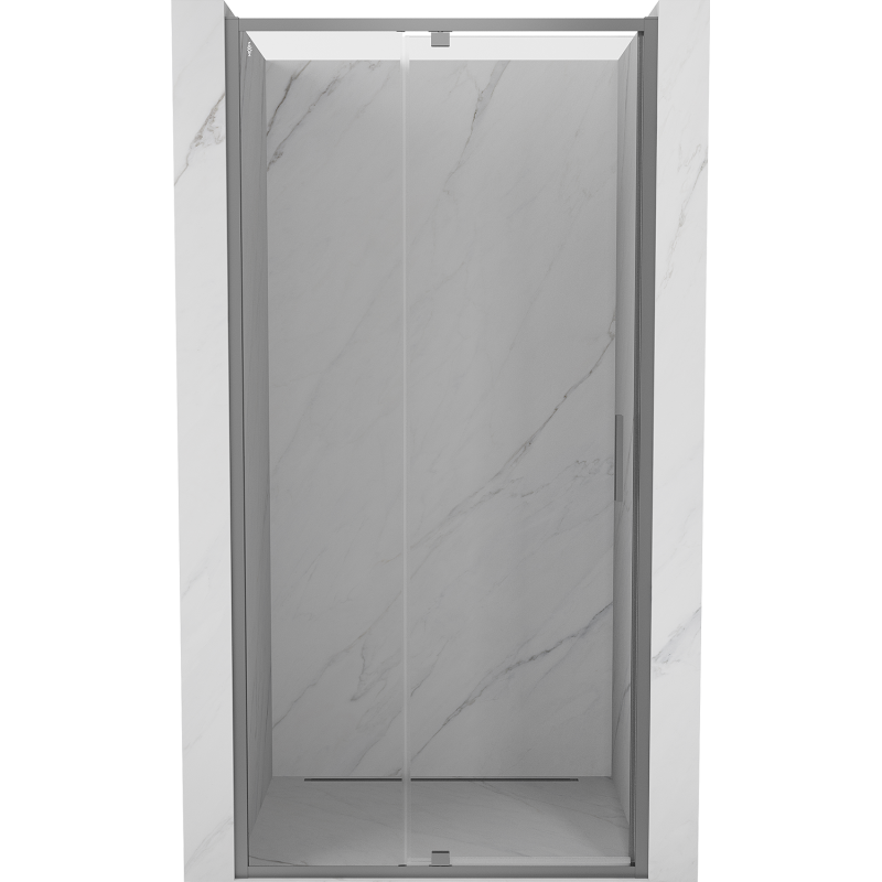 Mexen Exo-R drzwi prysznicowe uchylne 105 cm, transparent, gun metal - 819-105-000-95-00